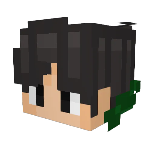 avichai35 Minecraft avatar head, 3D render