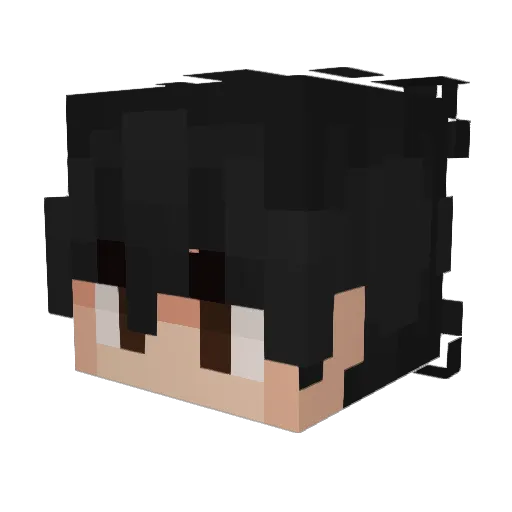 aviel35 Minecraft avatar head, 3D render