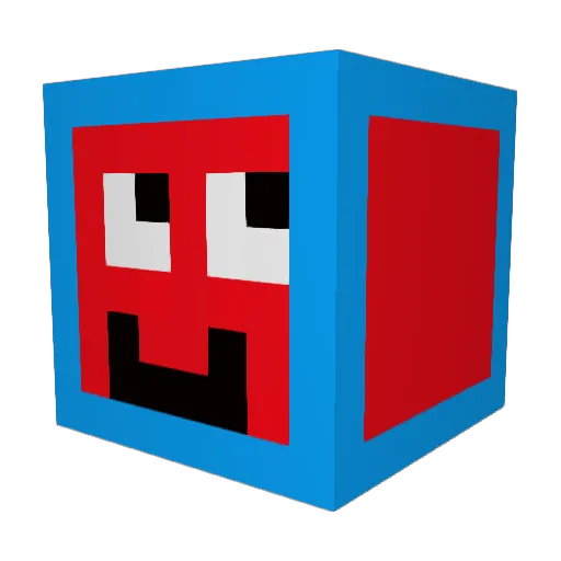 avigutman1980 Minecraft avatar head, 3D render