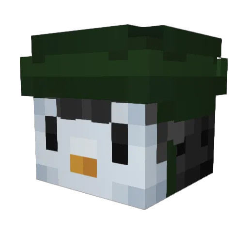 avilio_91 Minecraft avatar head, 3D render