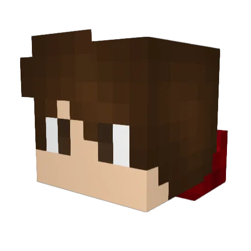 aviraz1 Minecraft avatar head, 3D render