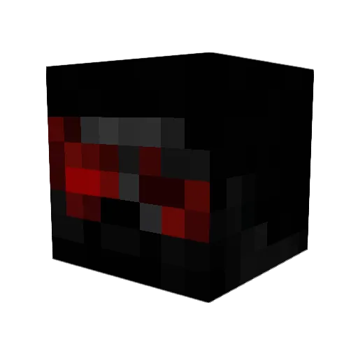 avirek Minecraft avatar head, 3D render