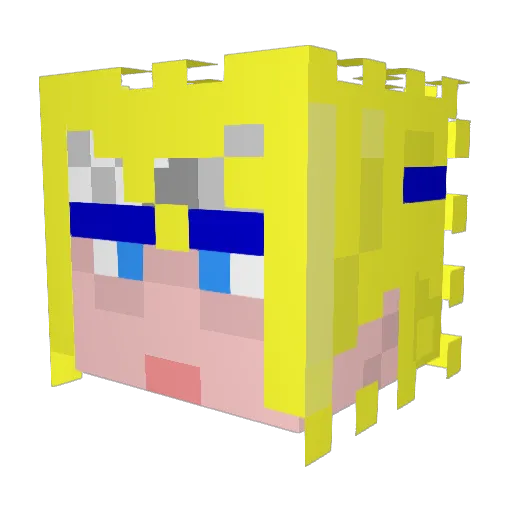 avirex69 Minecraft avatar head, 3D render