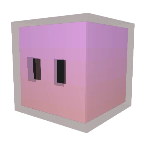 aviv0503 Minecraft avatar head, 3D render