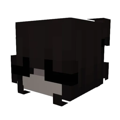 avivna Minecraft avatar head, 3D render
