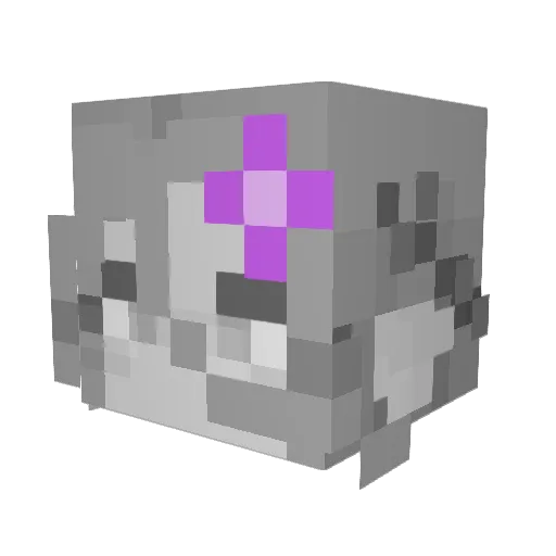 avocadogremlin Minecraft avatar head, 3D render