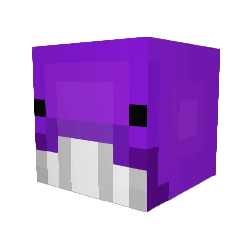 avremel Minecraft avatar head, 3D render