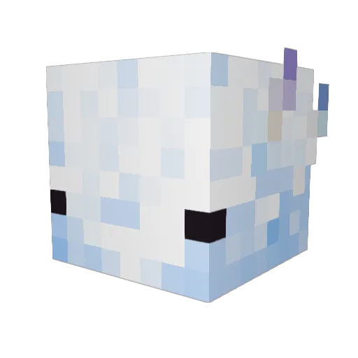avviarry Minecraft avatar head, 3D render