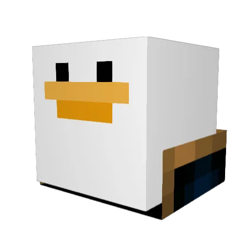 avy_bak Minecraft avatar head, 3D render