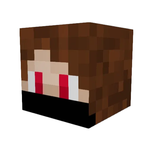awalking63 Minecraft avatar head, 3D render