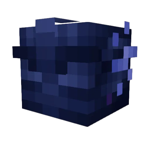 awavv Minecraft avatar head, 3D render
