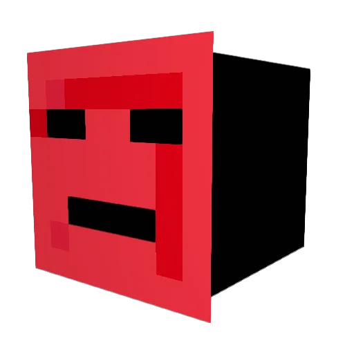 aweosmeandr3w Minecraft avatar head, 3D render