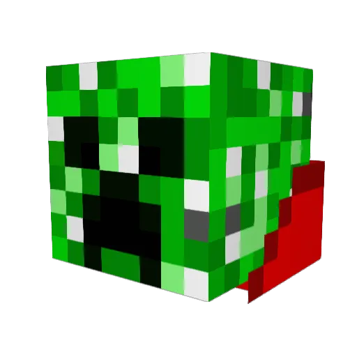 awesome101101101 Minecraft avatar head, 3D render