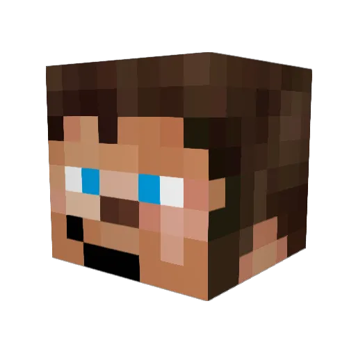 awesome2245 Minecraft avatar head, 3D render