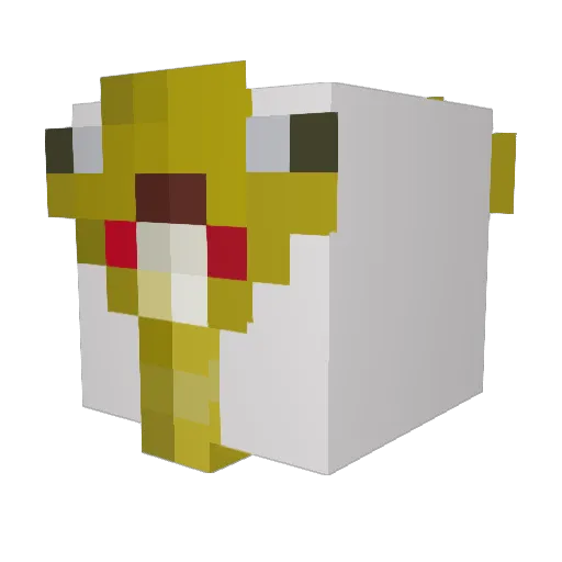 awesomeEm32 Minecraft avatar head, 3D render