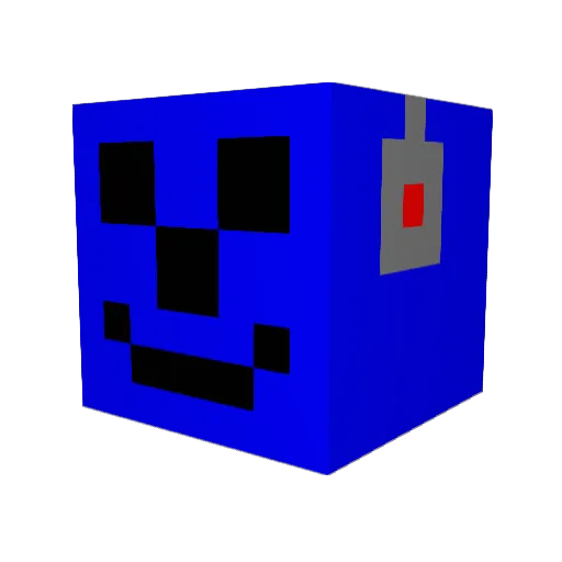 awesome_rm Minecraft avatar head, 3D render
