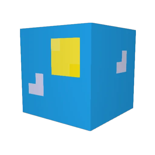 awesomeaw10 Minecraft avatar head, 3D render