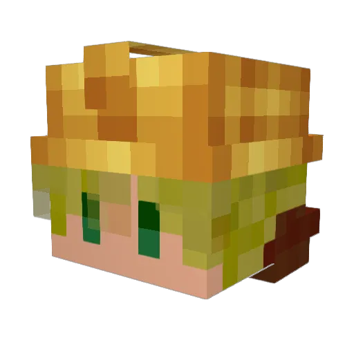 awesomecody456 Minecraft avatar head, 3D render