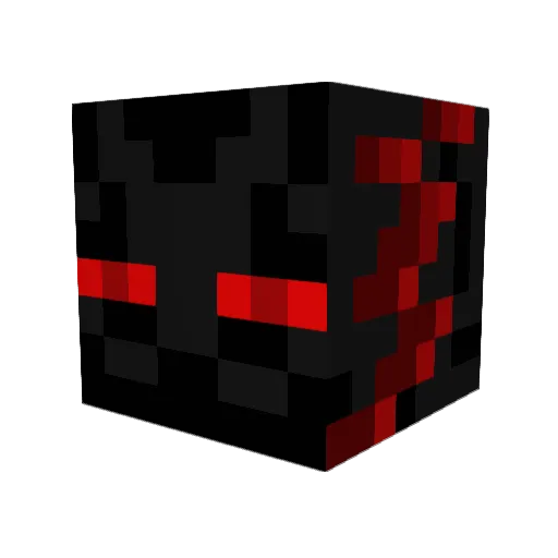 awesomect Minecraft avatar head, 3D render