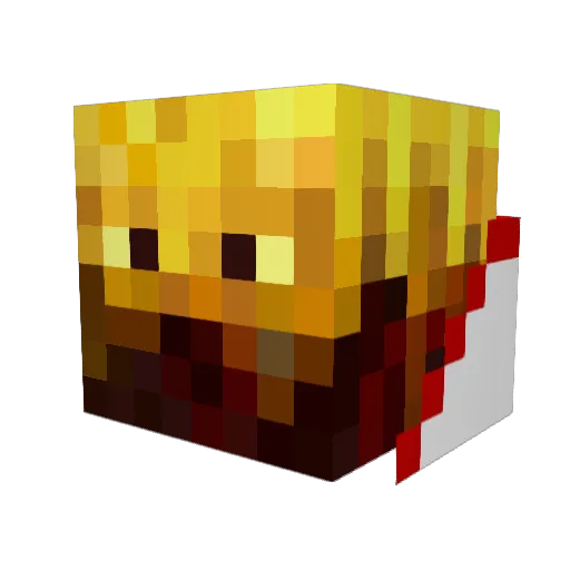 awesomegavin12 Minecraft avatar head, 3D render