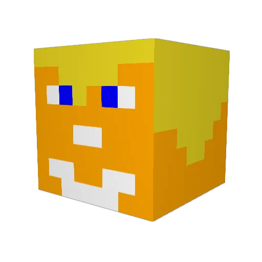 awesomeguy716 Minecraft avatar head, 3D render
