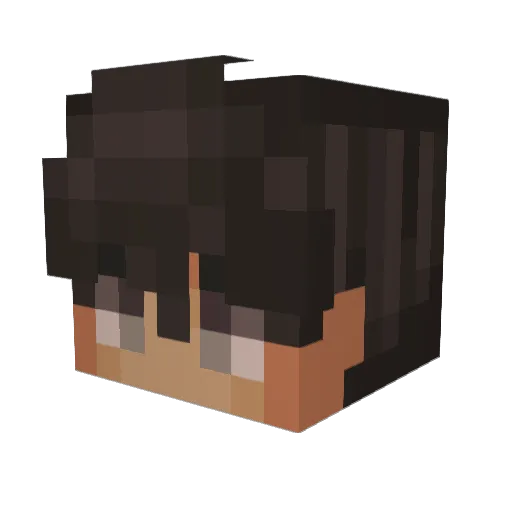 awesomeguy84 Minecraft avatar head, 3D render