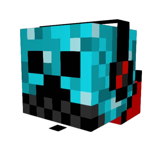 awesomekid422 Minecraft avatar head, 3D render