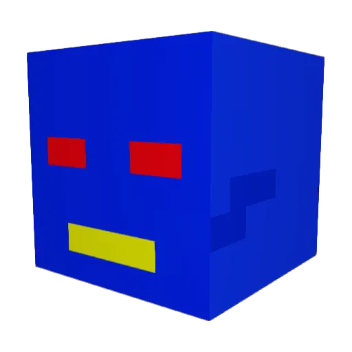 awesomeman_234 Minecraft avatar head, 3D render