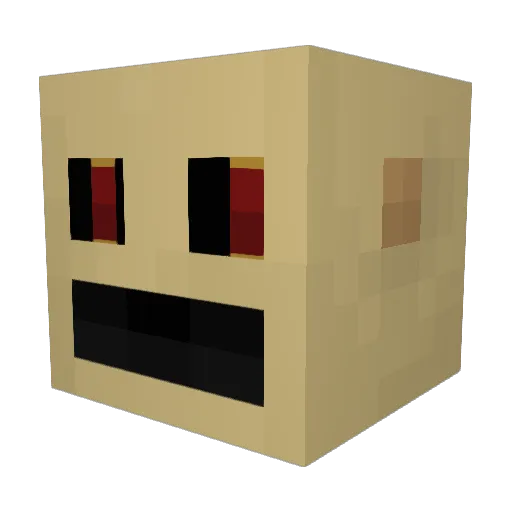 awesomemark98 Minecraft avatar head, 3D render