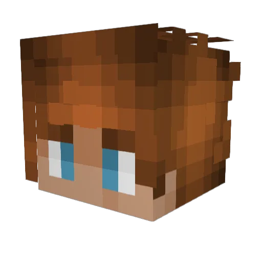 awesomeoreo64 Minecraft avatar head, 3D render