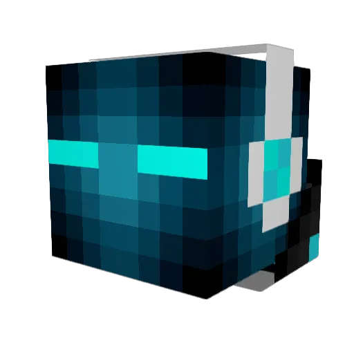 awestamisticman Minecraft avatar head, 3D render