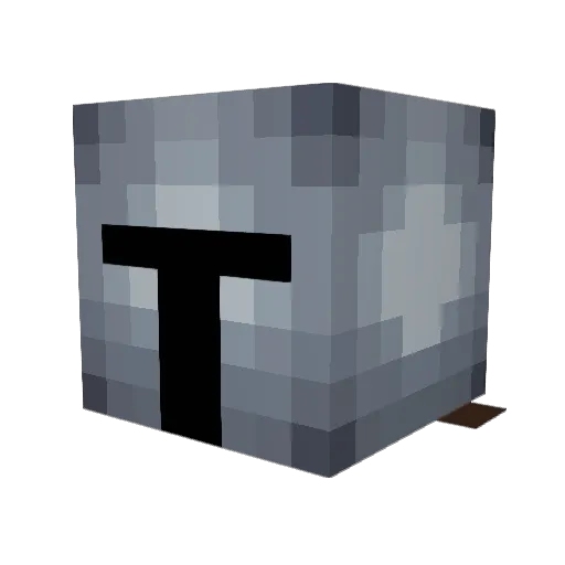 awhiteguy Minecraft avatar head, 3D render