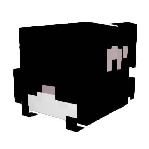 awkitty Minecraft avatar head, 3D render