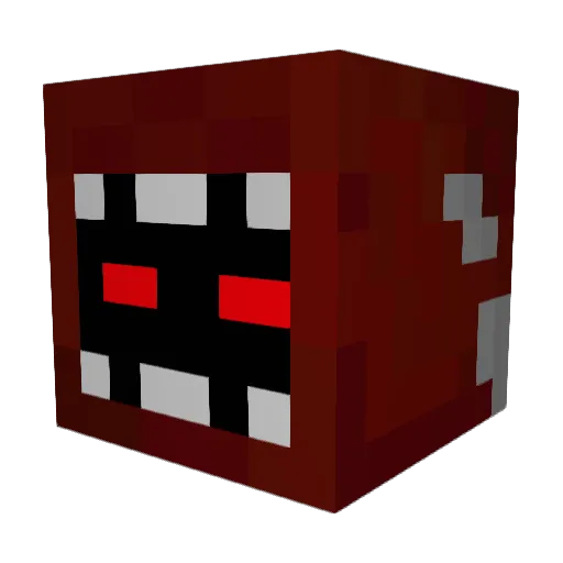 awkwar3 Minecraft avatar head, 3D render