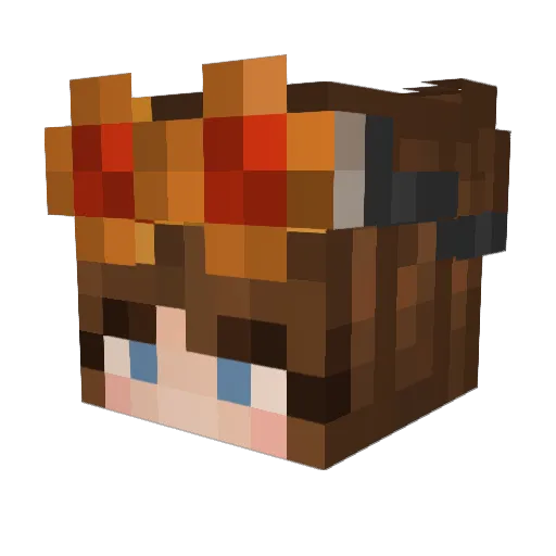 awkward_alexis_ Minecraft avatar head, 3D render