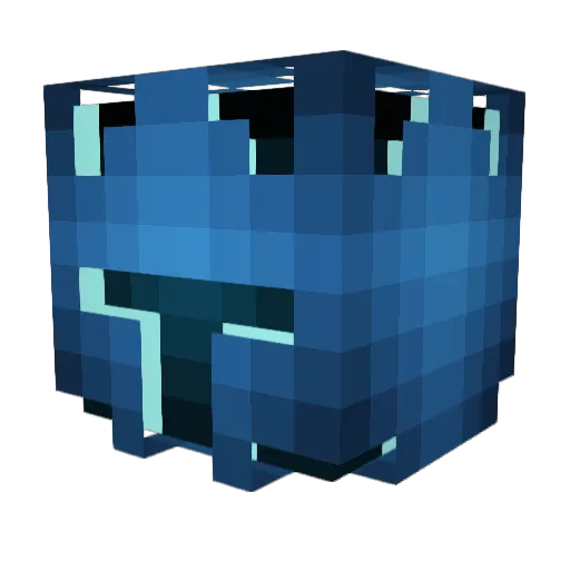 awobabobbob3 Minecraft avatar head, 3D render