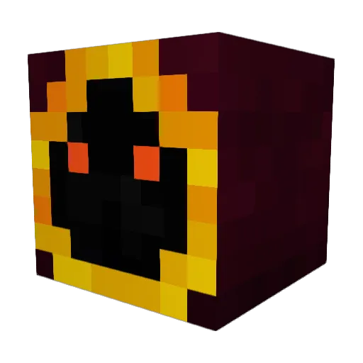 awodoo Minecraft avatar head, 3D render