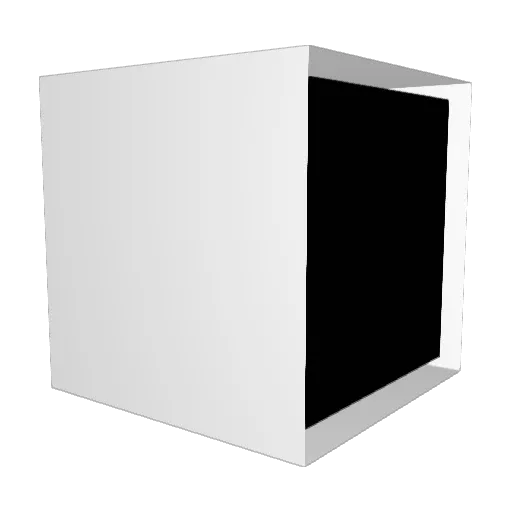 awom01 Minecraft avatar head, 3D render