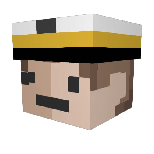 awoo1234 Minecraft avatar head, 3D render