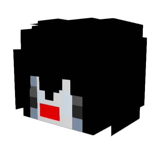 awpbhop Minecraft avatar head, 3D render