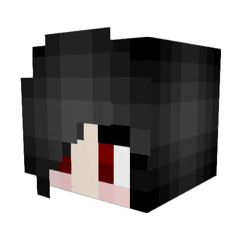 awrie Minecraft avatar head, 3D render