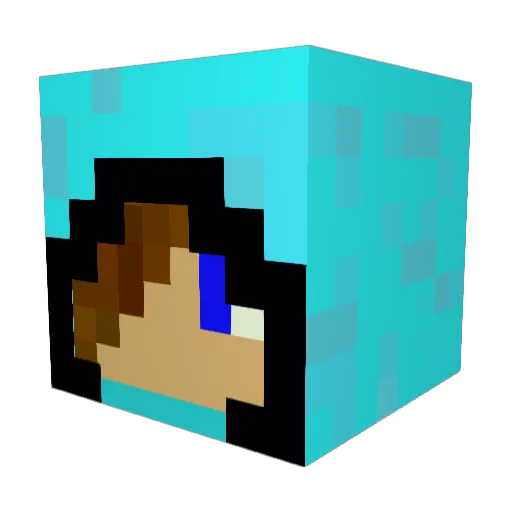 awsomedude1992 Minecraft avatar head, 3D render
