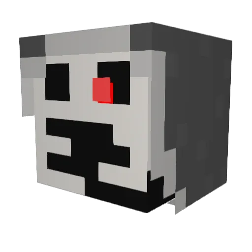 awsomegamer8140 Minecraft avatar head, 3D render
