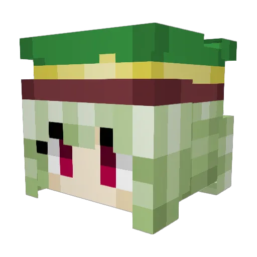 axe200518 Minecraft avatar head, 3D render