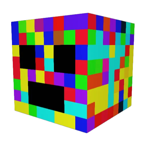 axe2010 Minecraft avatar head, 3D render