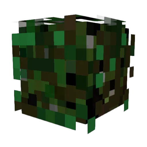 axe_jaws Minecraft avatar head, 3D render