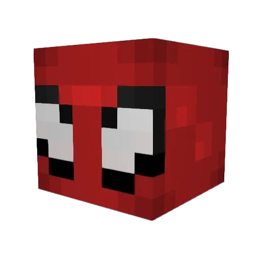 axel06600 Minecraft avatar head, 3D render
