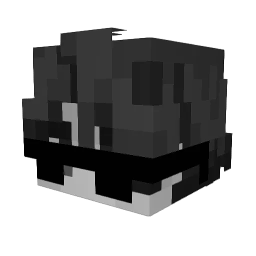 axel_cm Minecraft avatar head, 3D render