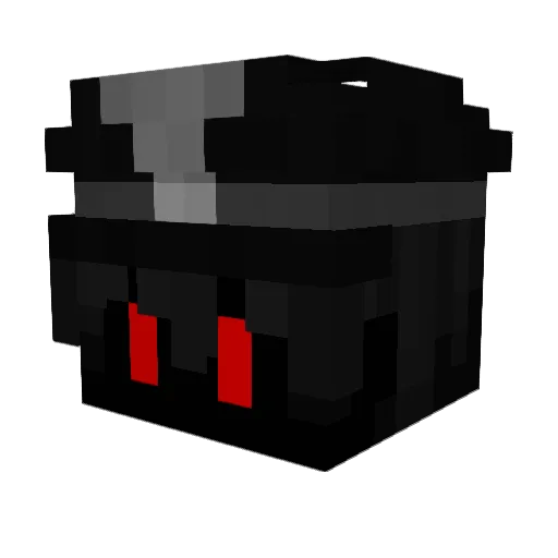 axelcamaron Minecraft avatar head, 3D render