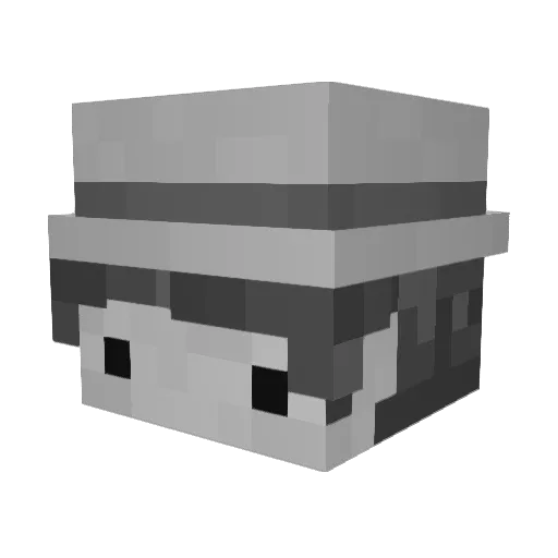 axelman004 Minecraft avatar head, 3D render